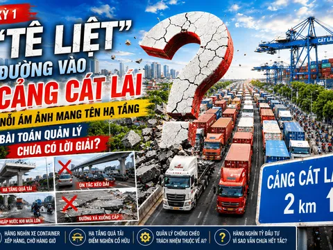 Kỳ 1: “Tê liệt” đường vào Cảng Cát Lái – Nỗi ám ảnh mang tên hạ tầng bài toán quản lý chưa có lời giải?