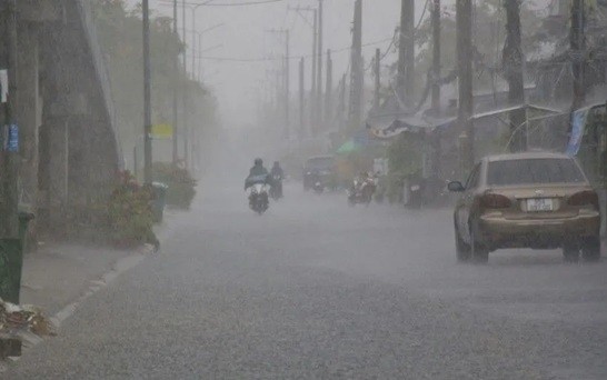 Thời tiết hôm nay (12-3): Đề phòng mưa đá và gió giật mạnh tại duyên hải Nam Trung Bộ