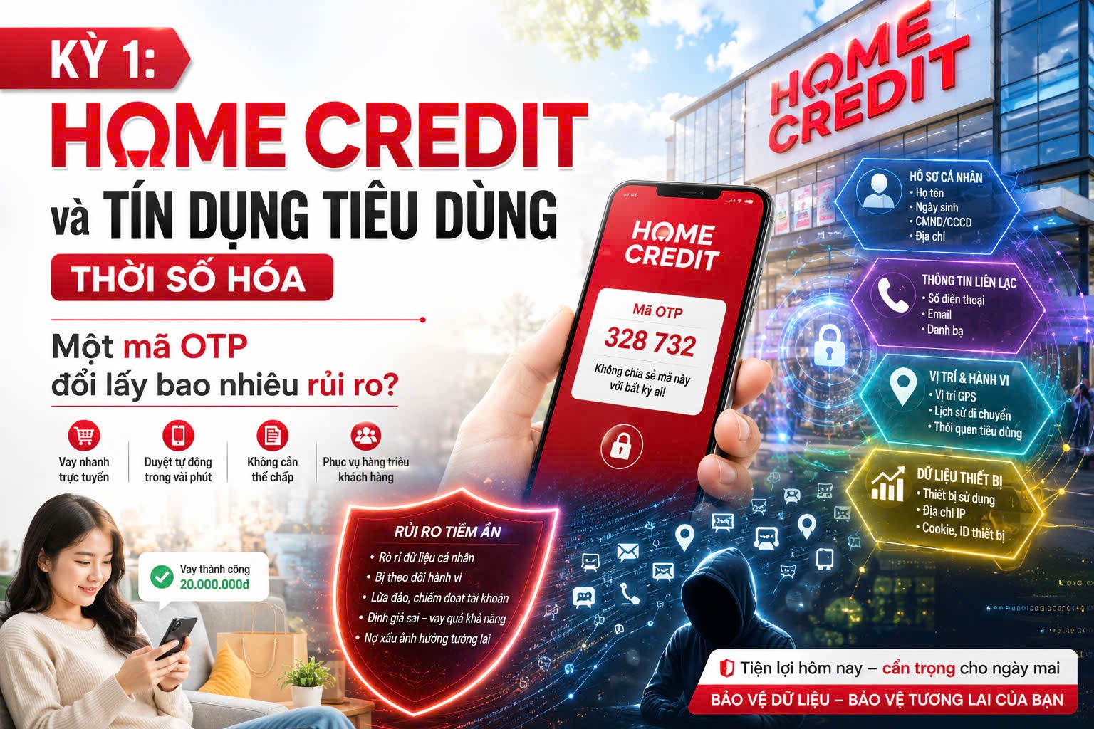Một mã OTP đổi lấy bao nhiêu rủi ro?
