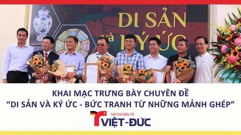 Khai mạc trưng bày chuyên đề “ Di sản và ký ức – Bức tranh từ những mảnh ghép”