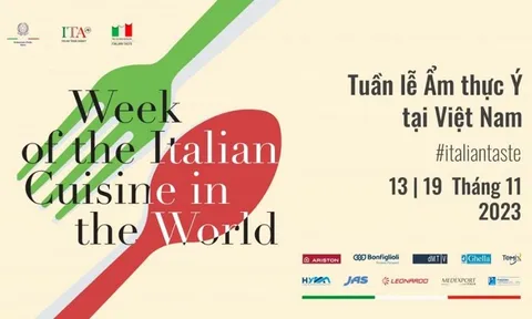 Nhiều hoạt động trong Tuần lễ Ẩm thực Italy năm 2023