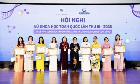 Tôn vinh nữ trí thức Việt Nam tại Hội nghị Nữ khoa học toàn quốc lần thứ III năm 2023