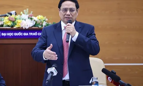 Thủ tướng Phạm Minh Chính dự lễ khai khóa năm 2023 của Đại học Quốc gia TP. Hồ Chí Minh