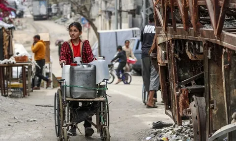 Người dân Gaza vật lộn để tìm nước sạch