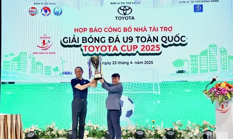 30 đội tranh tài Giải bóng đá U9 toàn quốc 2025
