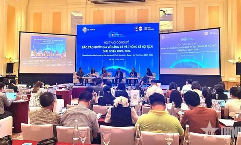 Công bố Báo cáo quốc gia về đăng ký và thống kê hộ tịch đầu tiên