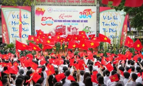 Các trường học tưng bừng kỷ niệm Ngày Giải phóng miền Nam, thống nhất đất nước