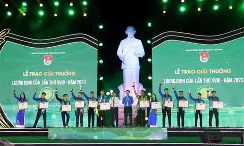 Trao Giải thưởng Lương Định Của cho 42 thanh niên xuất sắc về nông nghiệp