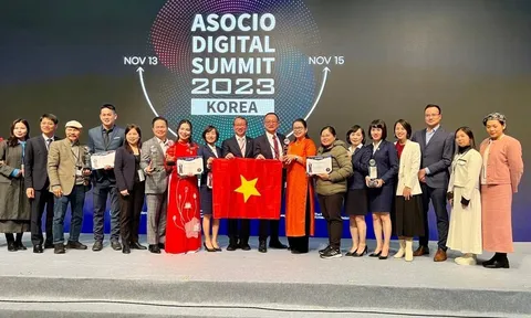 Thành phố Hồ Chí Minh đạt giải Chính quyền số xuất sắc ASOCIO 2023